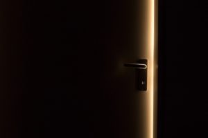 dark, door, door handle